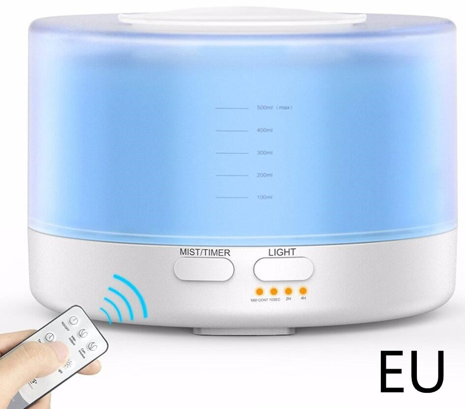 Large Capacity Remote Control Wood Grain Aroma Diffuser