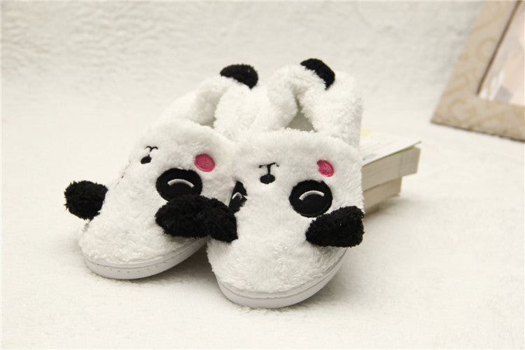 Red panda women's bag with slippers