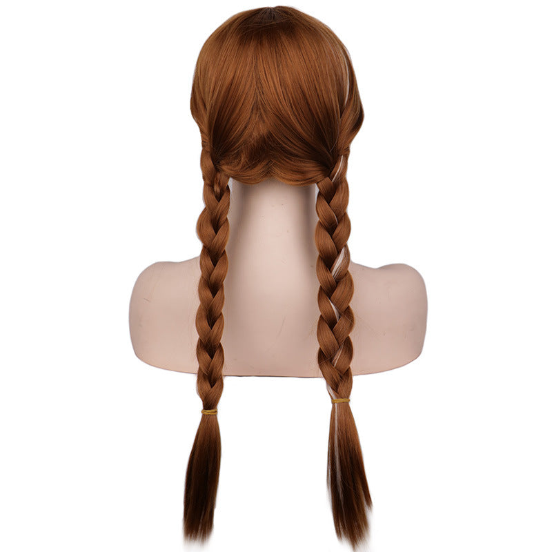 Wig with tweezers