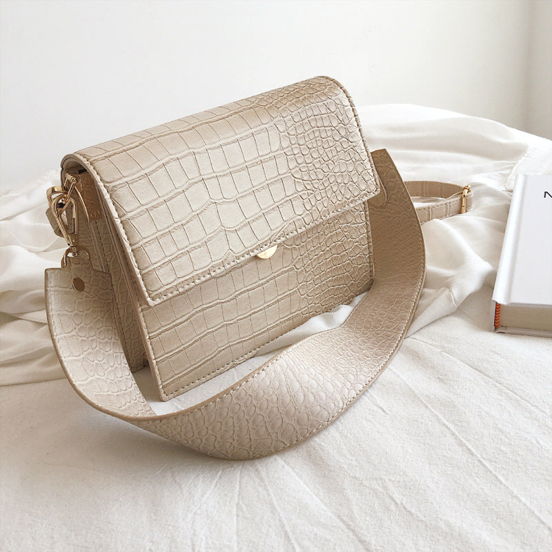Women's stone shoulder bag