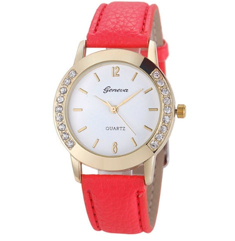 marque montres pour femmes femmes montres Femmes En Cuir Quartz Montre Montres montre femme Ventes Chaudes