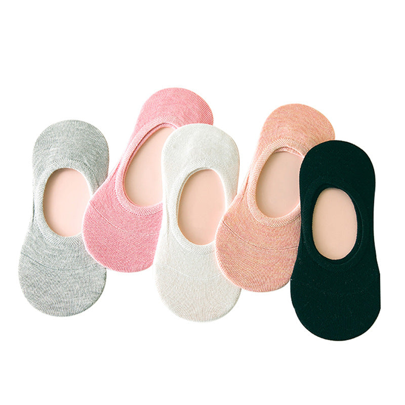Pure color ship socks