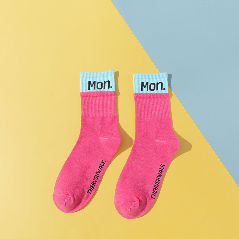New Sports Casual Parent-child Socks
