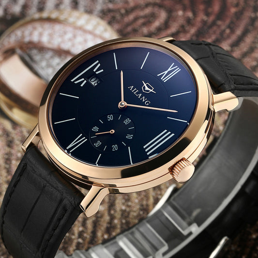 Large Dial Independent Mechanical Watch