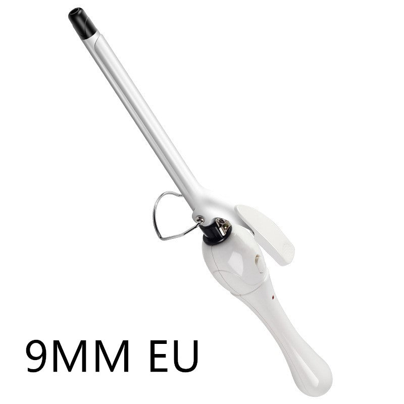 Bangs instant noodle wool curling iron teddy white