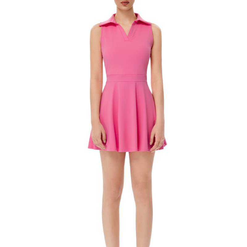 Figure-flattering Tennis Skirt For Sports And Outdoor Activitiesanti-exposure Design