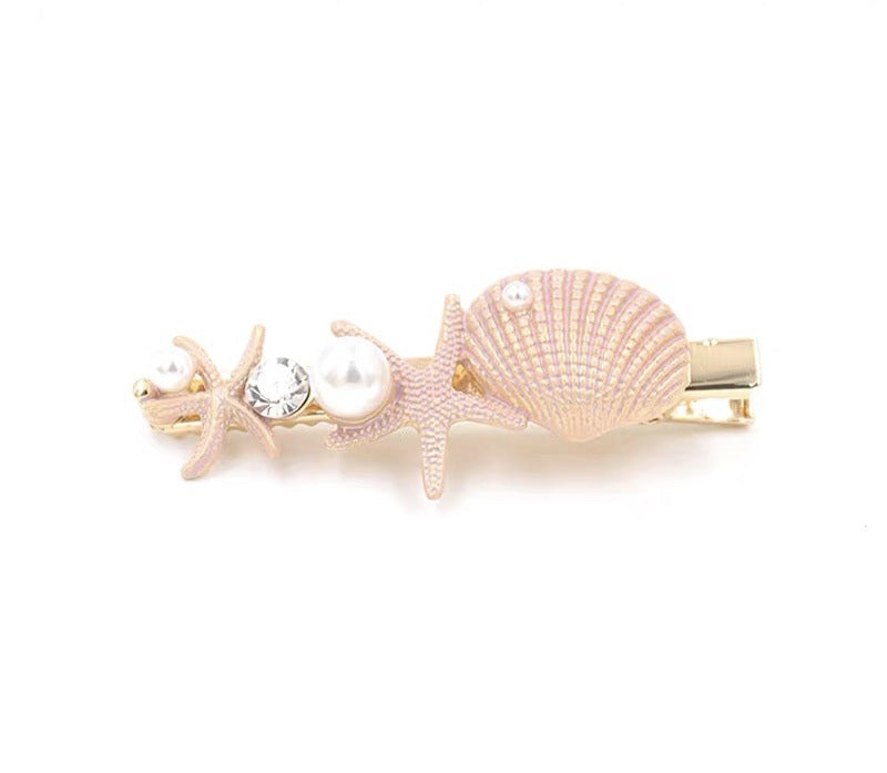 Korean cute and sweet starfish hairpin