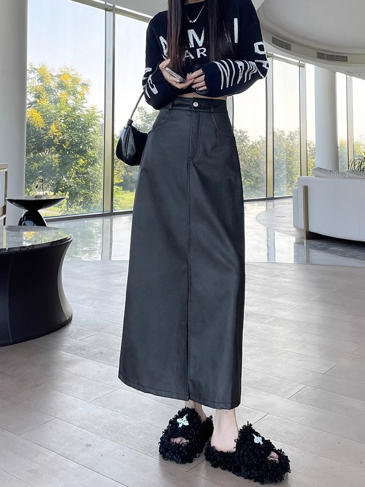 New Retro High-waisted A-line Skirt