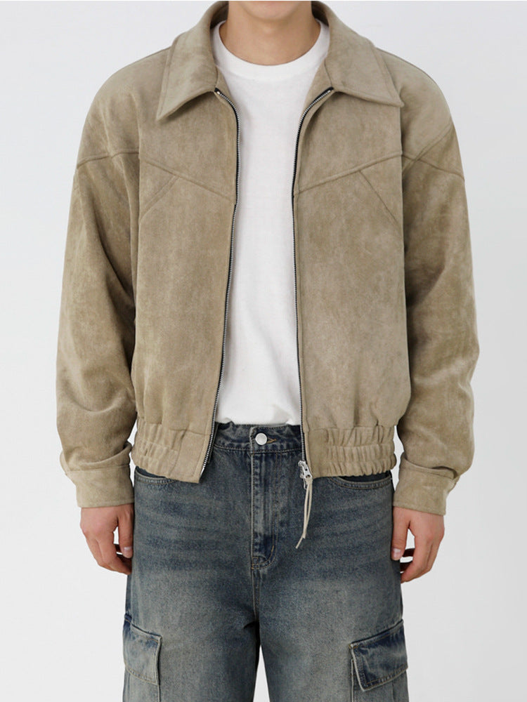 Fashion Retro Short Jacket Men's Top