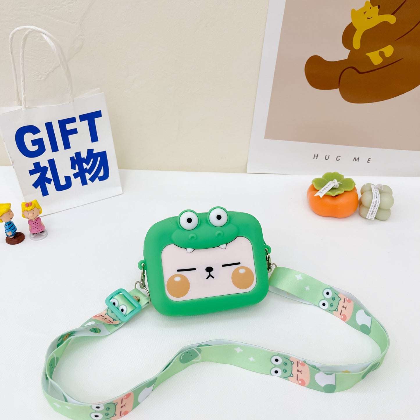 Børns Mini Søde Trendy Skuldertaske i Silikone
