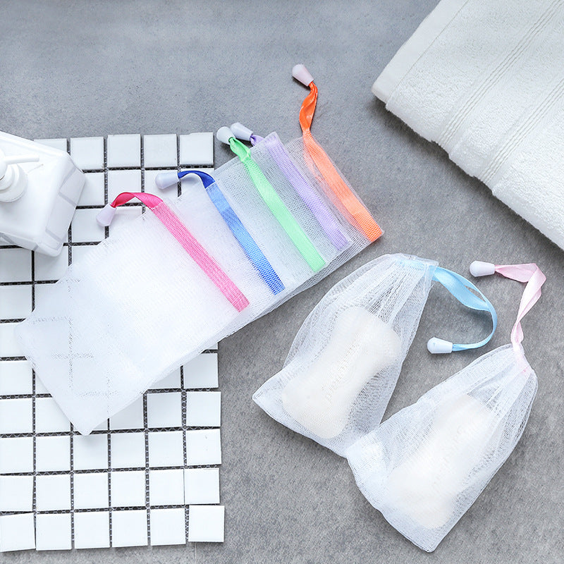 Handmade soap foaming net
