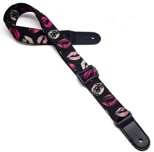 Ukulele small guitar cartoon strap
