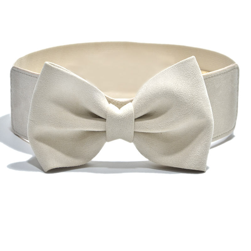 Women's elastic wide belt