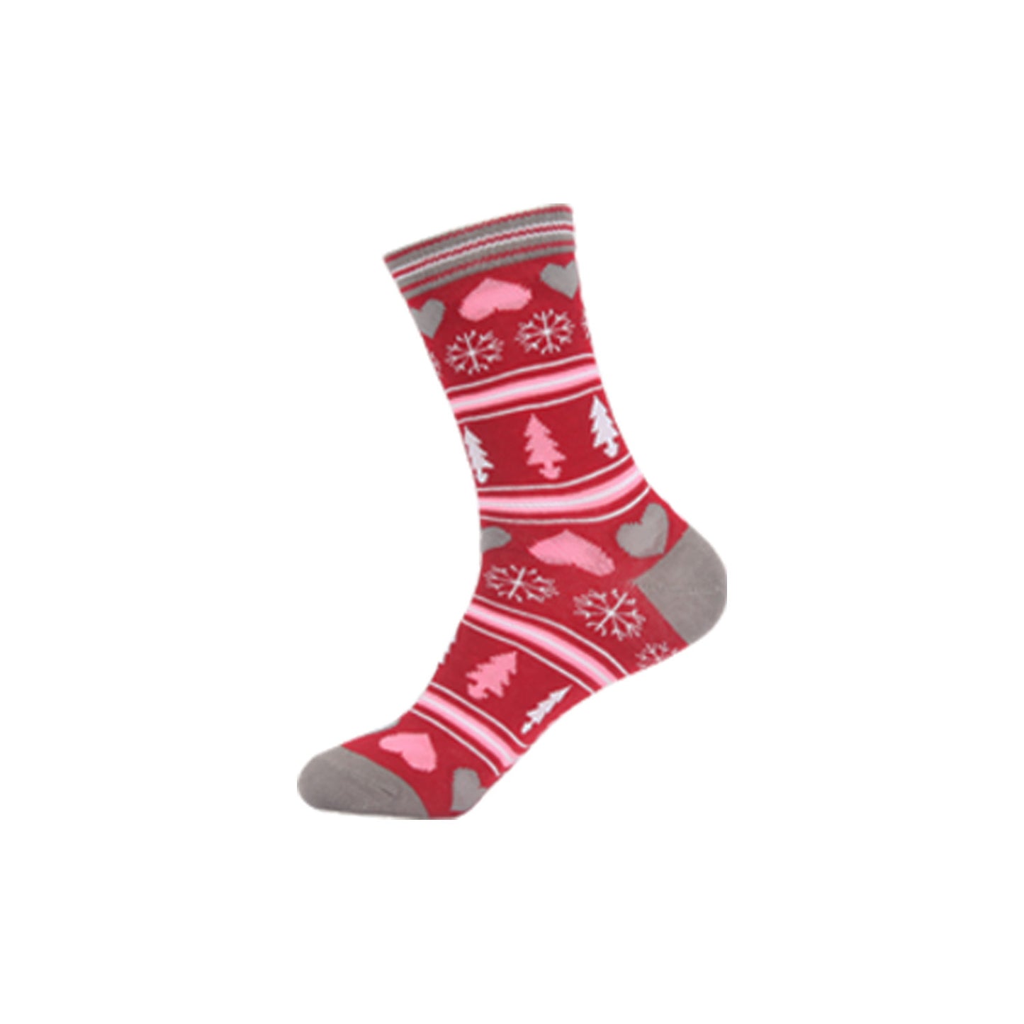 Christmas Men's And Women's Mid-calf Socks