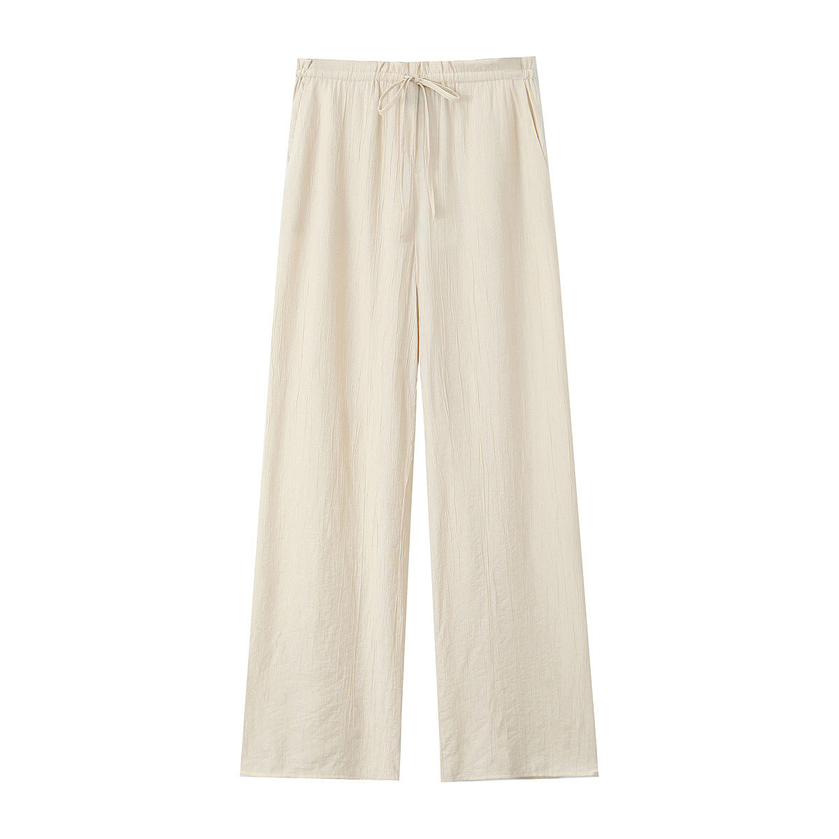 Fashionable Casual Four-color Straight All-matching Textured Pants