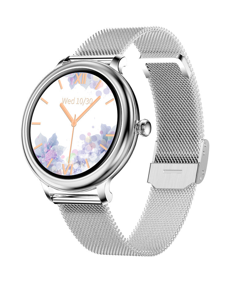 Smart Full Circle Touch Screen Heart Rate Sleep Monitoring Female Watch