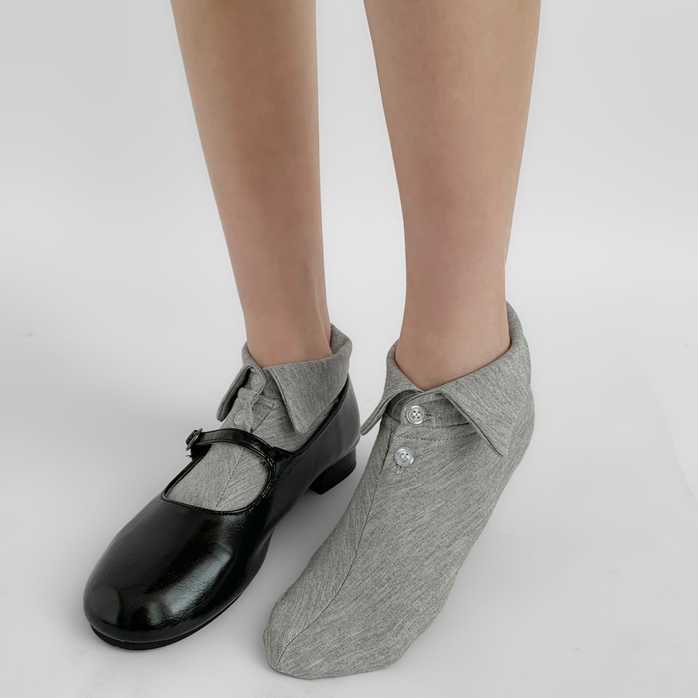 Summer New Special-interest Design Gray Socks