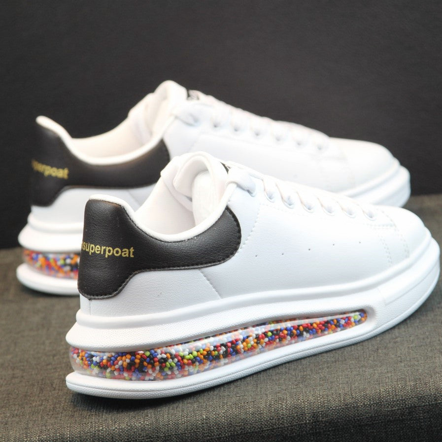 Cushion White Shoes Autumn Couple Casual Sports Shoes