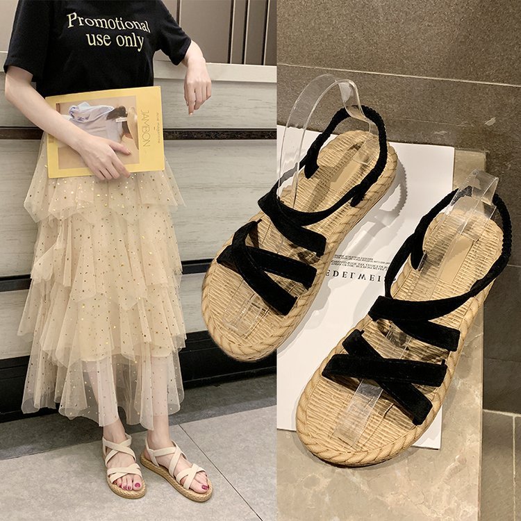 Roman beach shoes women's muffins