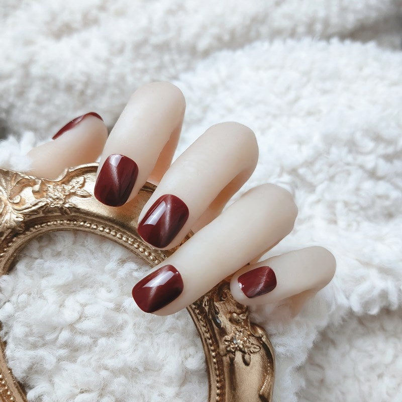 Fashion Net Red Cat Eye Jump Color Nail Art