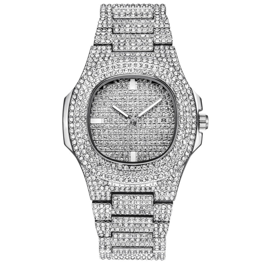 Men's stainless steel watch