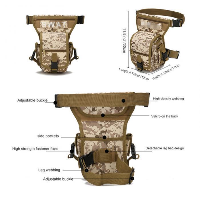 Around Tactical Waist Leg Bag