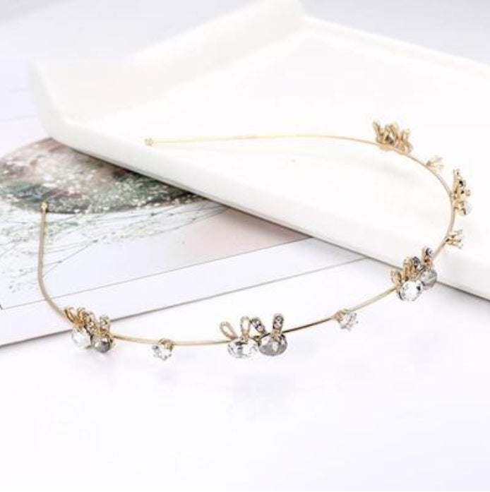 Starfish shell imitation pearl headband female sweet simple headdress net red press hairpin