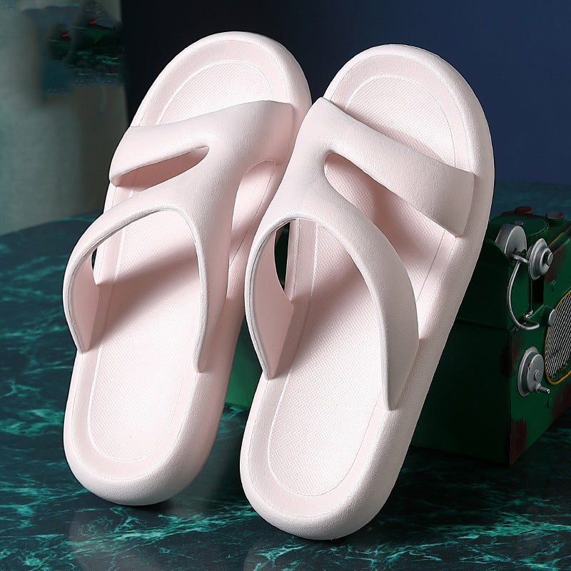 Non-Slip Deodorant Thick-Soled Bath Indoor Slippers Female Summer