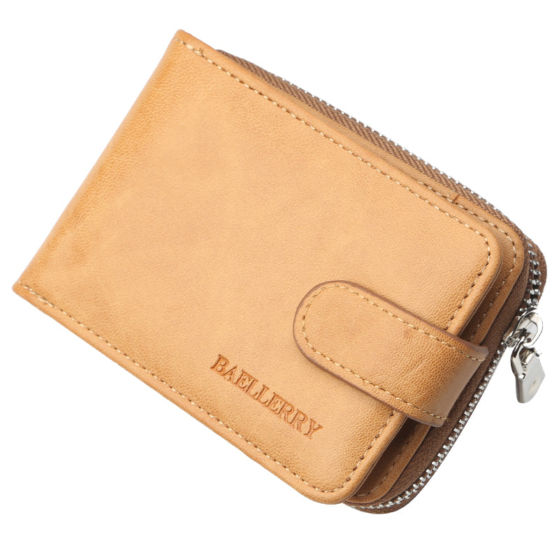 Short Card Bag Multi Slot Youth Fashion