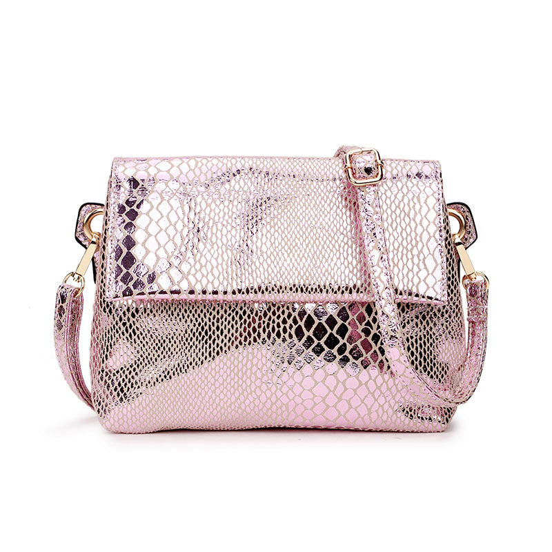 New Snake pattern small square bag