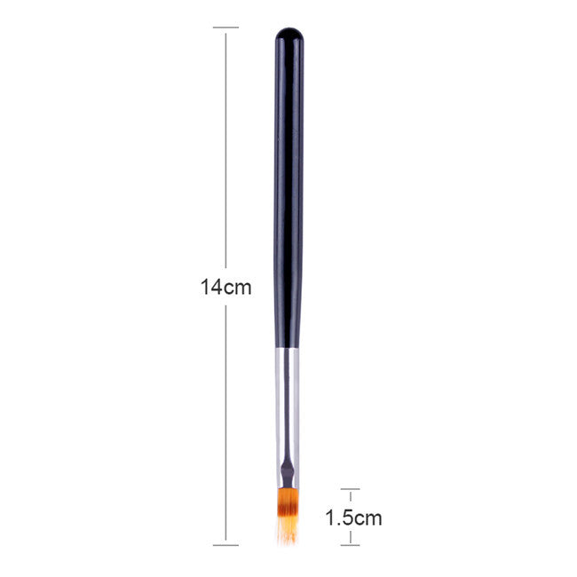 Black double gradient pen