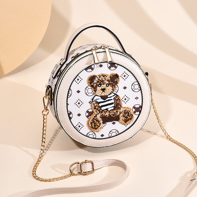 Round Women's Chain Bag Shoulder Messenger
