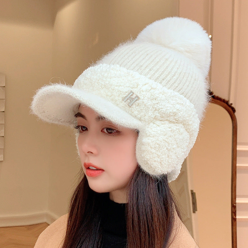 Women's Autumn And Winter Ear Protection Warm Baseball