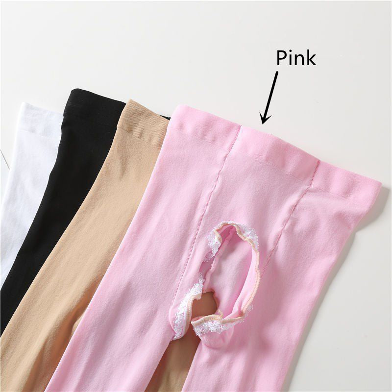 White Stockings Female Loli Uniform Pantyhose