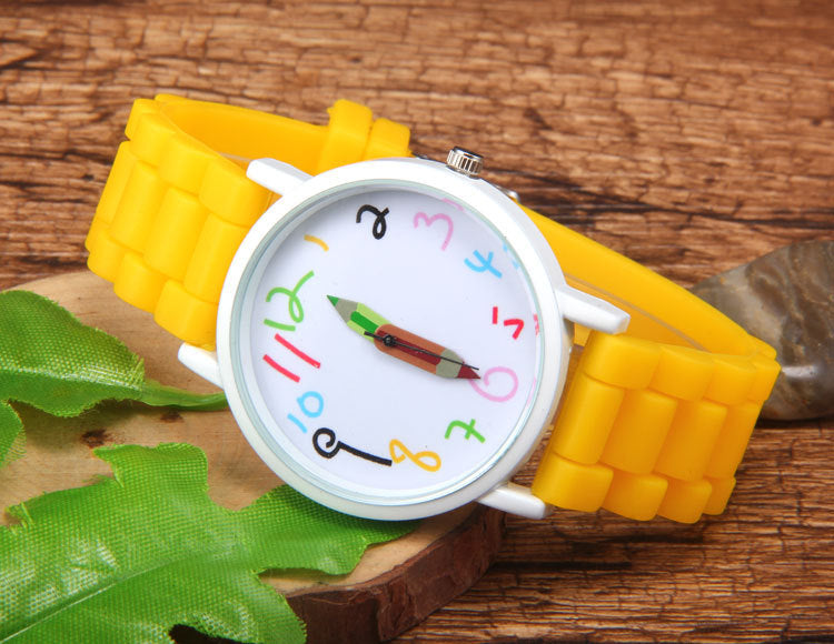 Personalized Colored Pencil Pointer  Watch