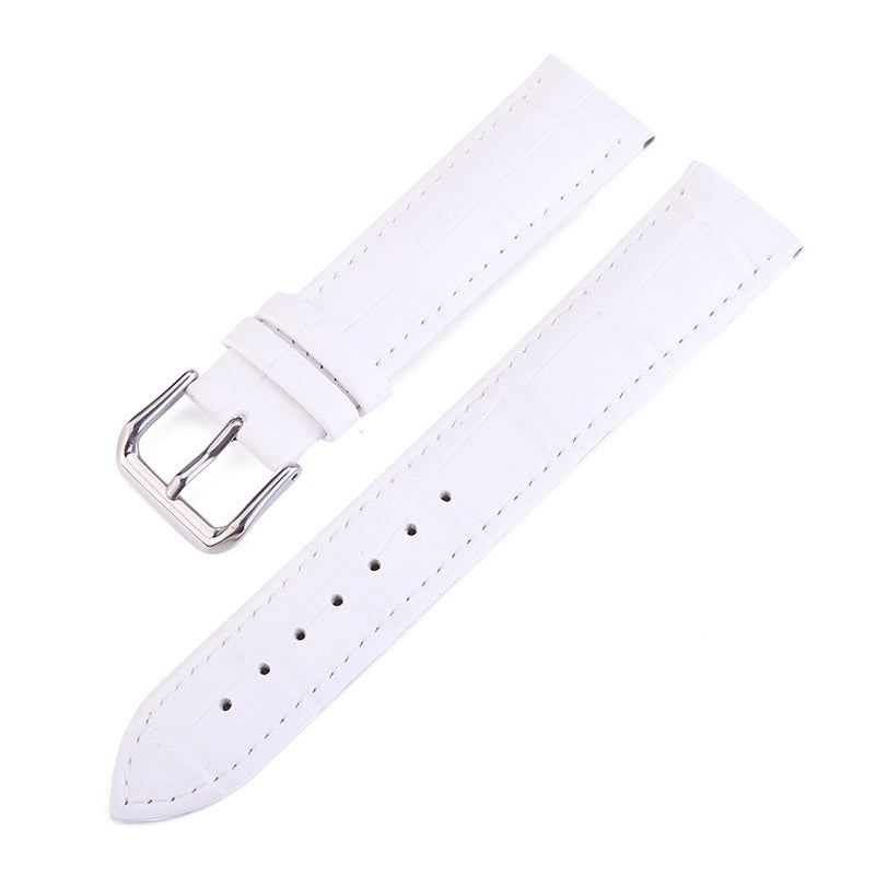 Leather Strap With Cowhide And Bamboo Knot Pattern
