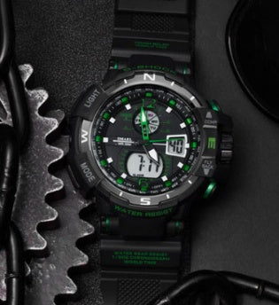 Multifunctional luminous waterproof watch