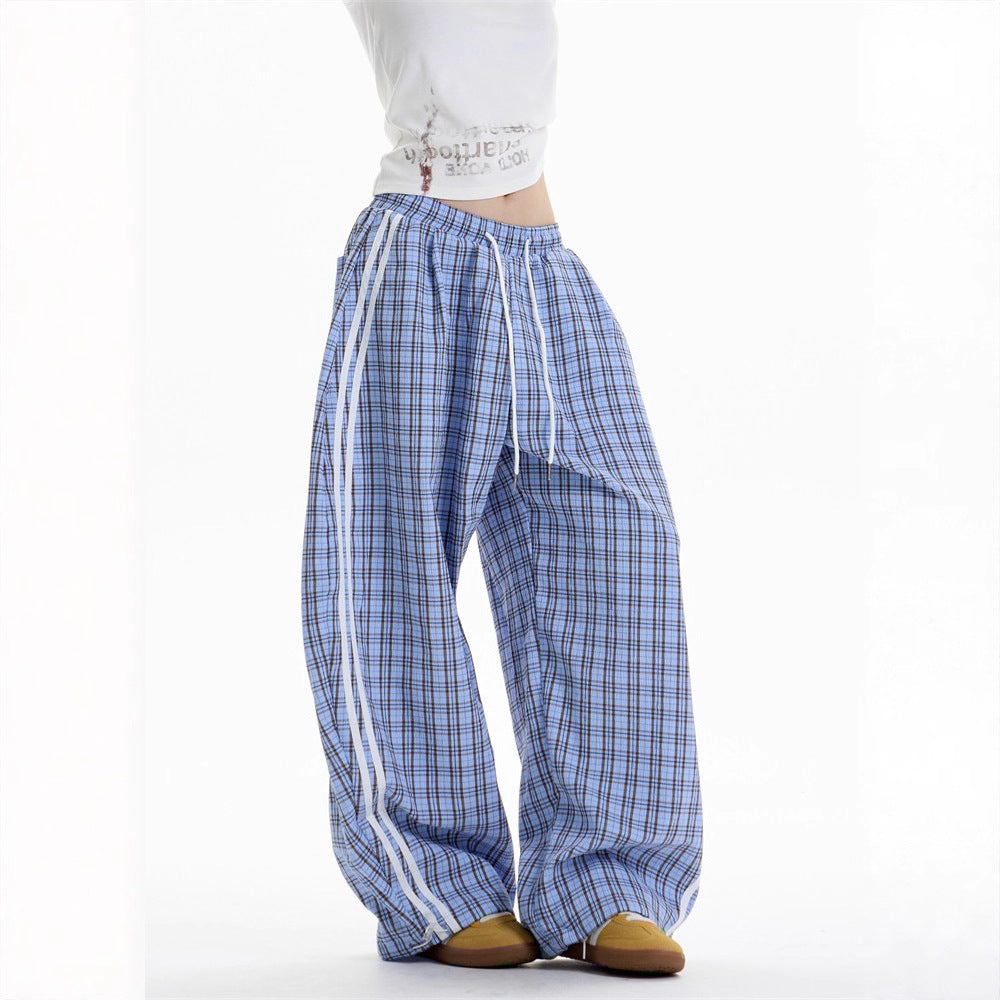 Loose Straight Drooping Wide Leg Pants Dopamine Girlfriends Clothes