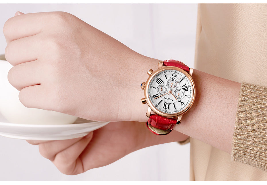Multifunctional Chrono Women's Watch