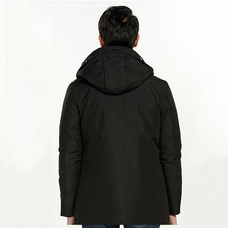 Smart heating down jacket