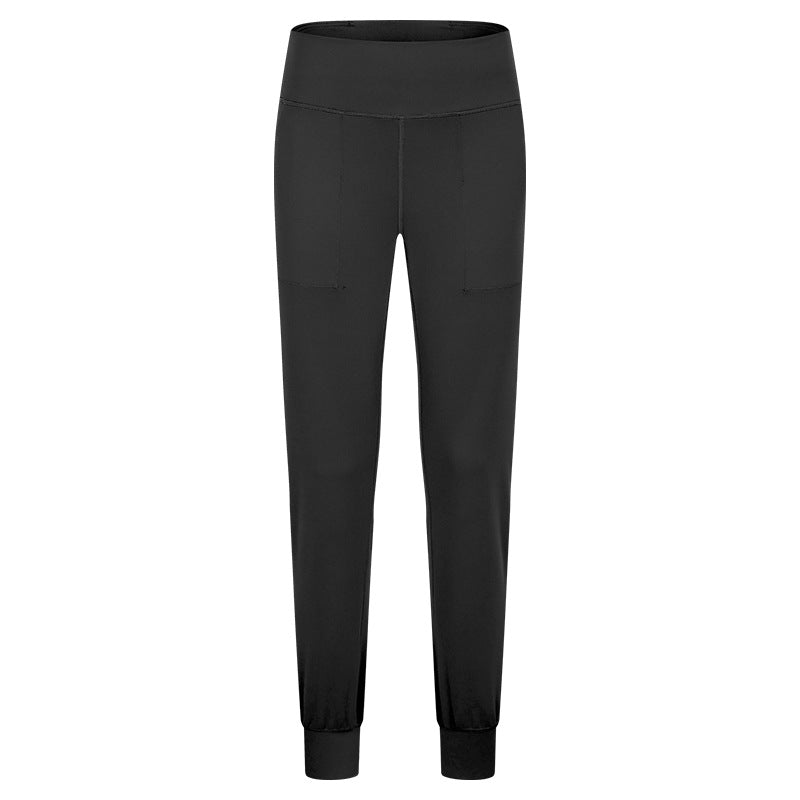 Meryl Light Slim Fit Ankle Sports Pants Straight Yoga Pants