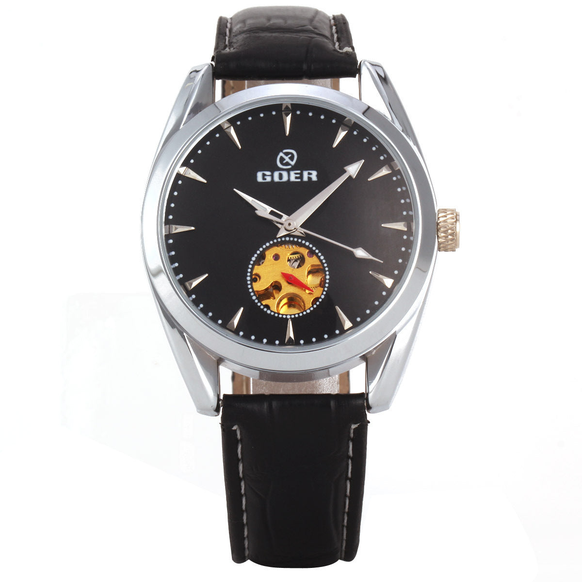 GOER Hollow Men's Automatic Mechanical Watch