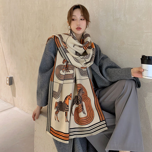 Double-sided thickened student bib
