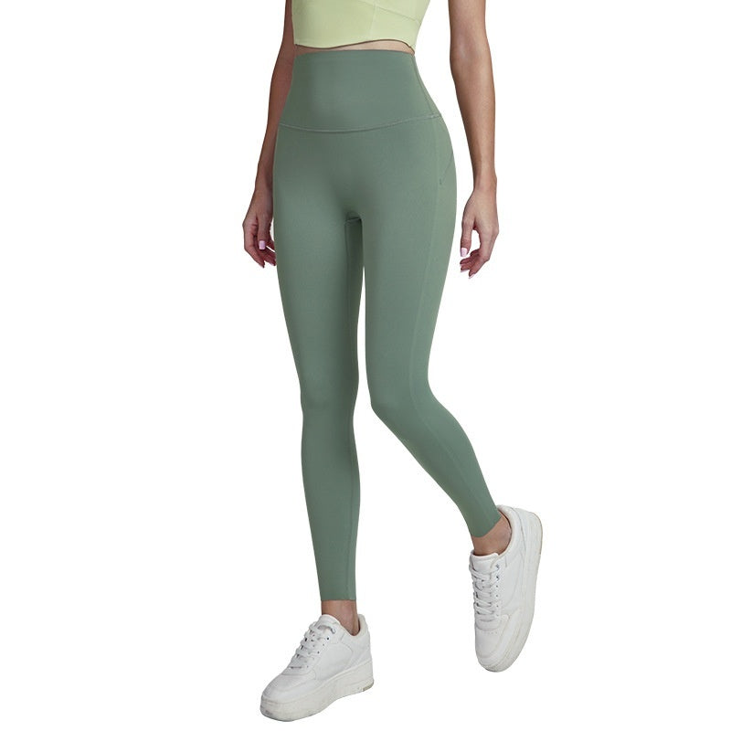 Women's Outdoor Wear Peach Hip Workout Aerobics Running Breathable Sports Tights
