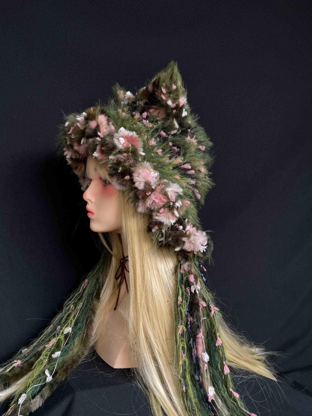 Women's Creative Versatile Cat Plush Warm Hat