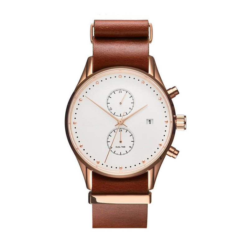 Simple and generous men's Quartz Watch