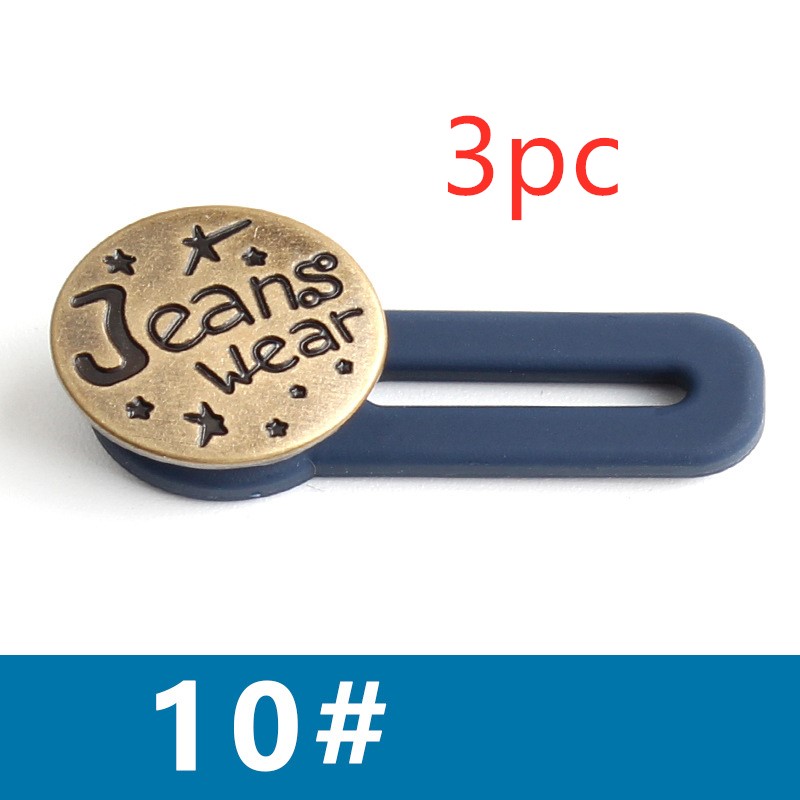 Jeansknap, udtrækkelig