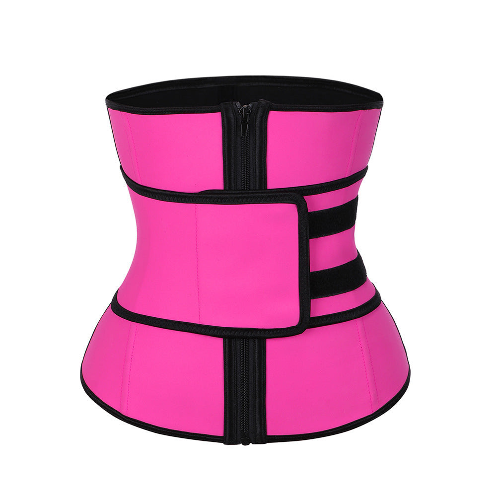 Rubber belly corset