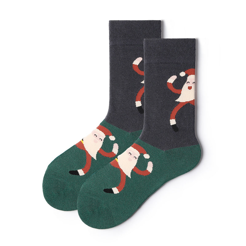 Cute illustration japanese couple in tube socks