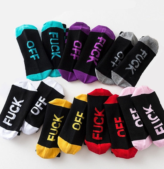 Cotton socks striped style sports tube socks